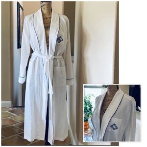 LAUREN RALPH LAUREN Long Linen/Cotton Robe NWT❤️